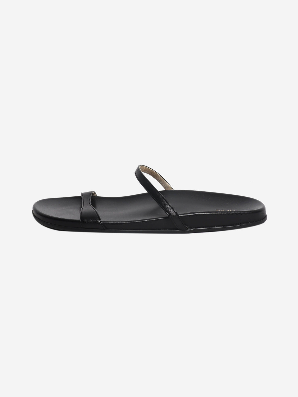 Black leather sandals - size EU 40 Flat Sandals The Row 