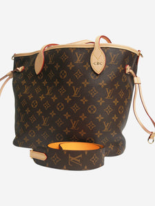 Louis Vuitton Brown Monogram Neverfull Bandoulière MM tote bag