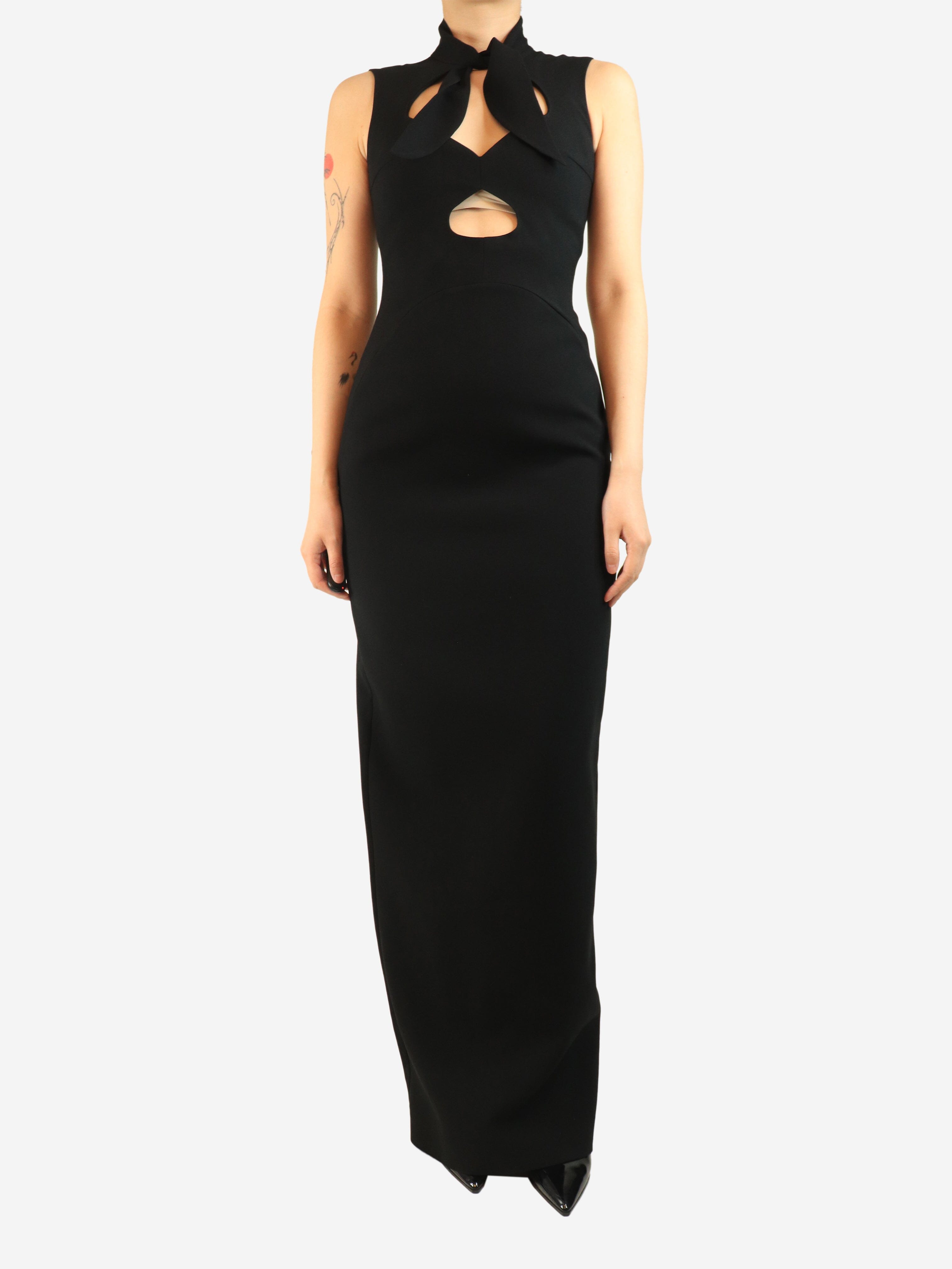 Black key hole Kamaria dress - size UK 8 Dresses Roksanda 