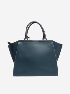 Blue 3Jours leather 2way bag Shoulder bags Fendi 