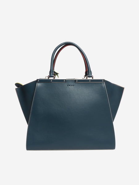 Blue 3Jours leather 2way bag product image