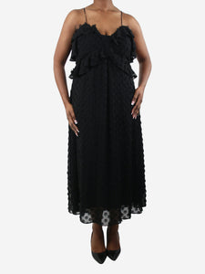 Zimmermann Black spaghetti-strap dress - Brand size 3