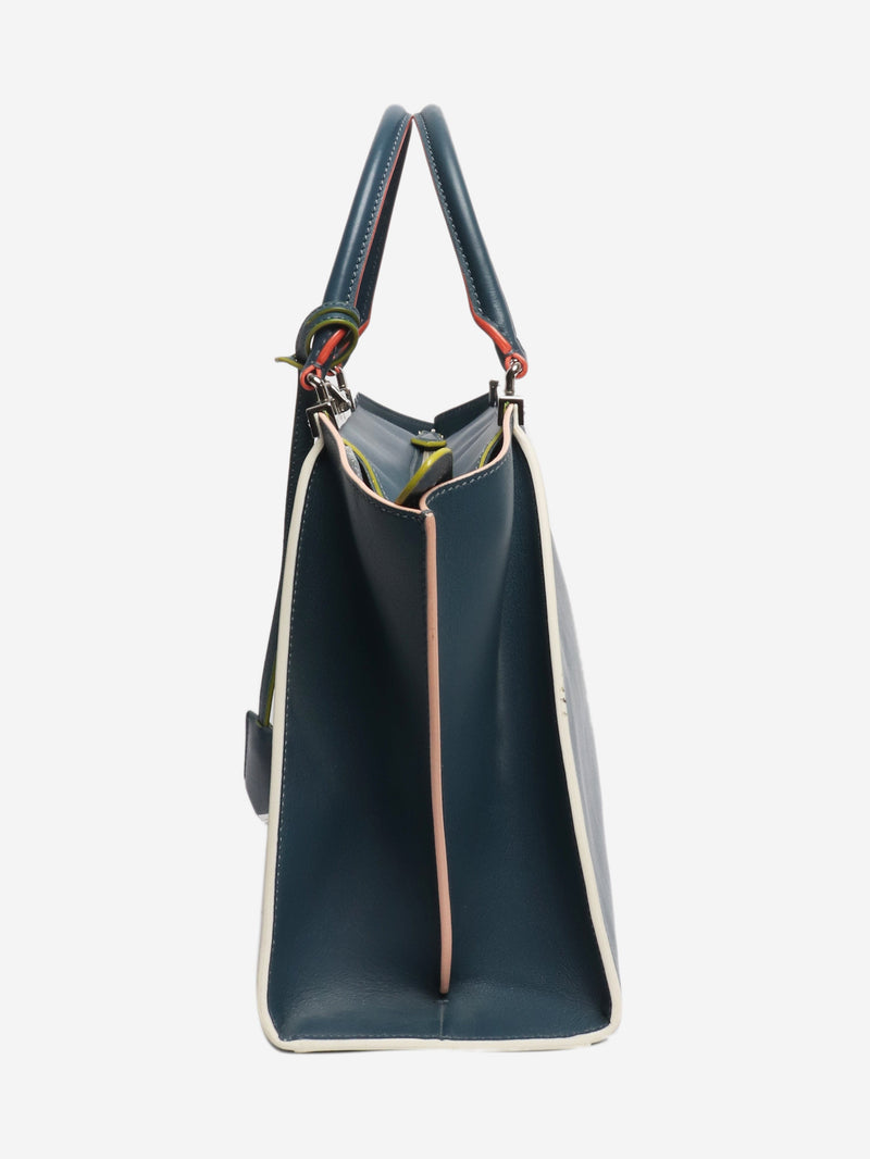 Blue 3Jours leather 2way bag Shoulder bags Fendi 