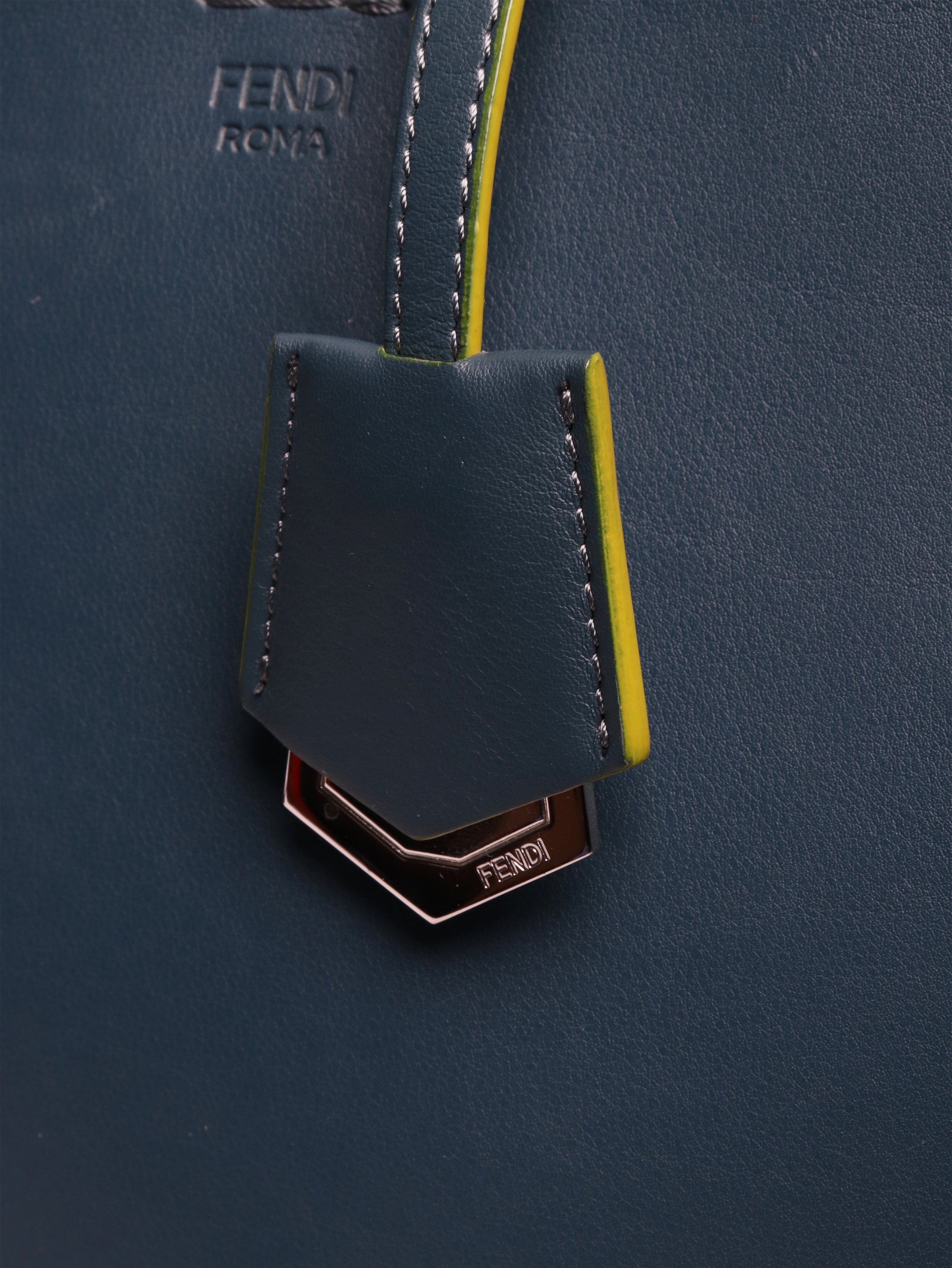 Blue 3Jours leather 2way bag Shoulder bags Fendi 