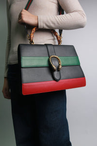 Gucci Black Dionysus colour-block shoulder bag