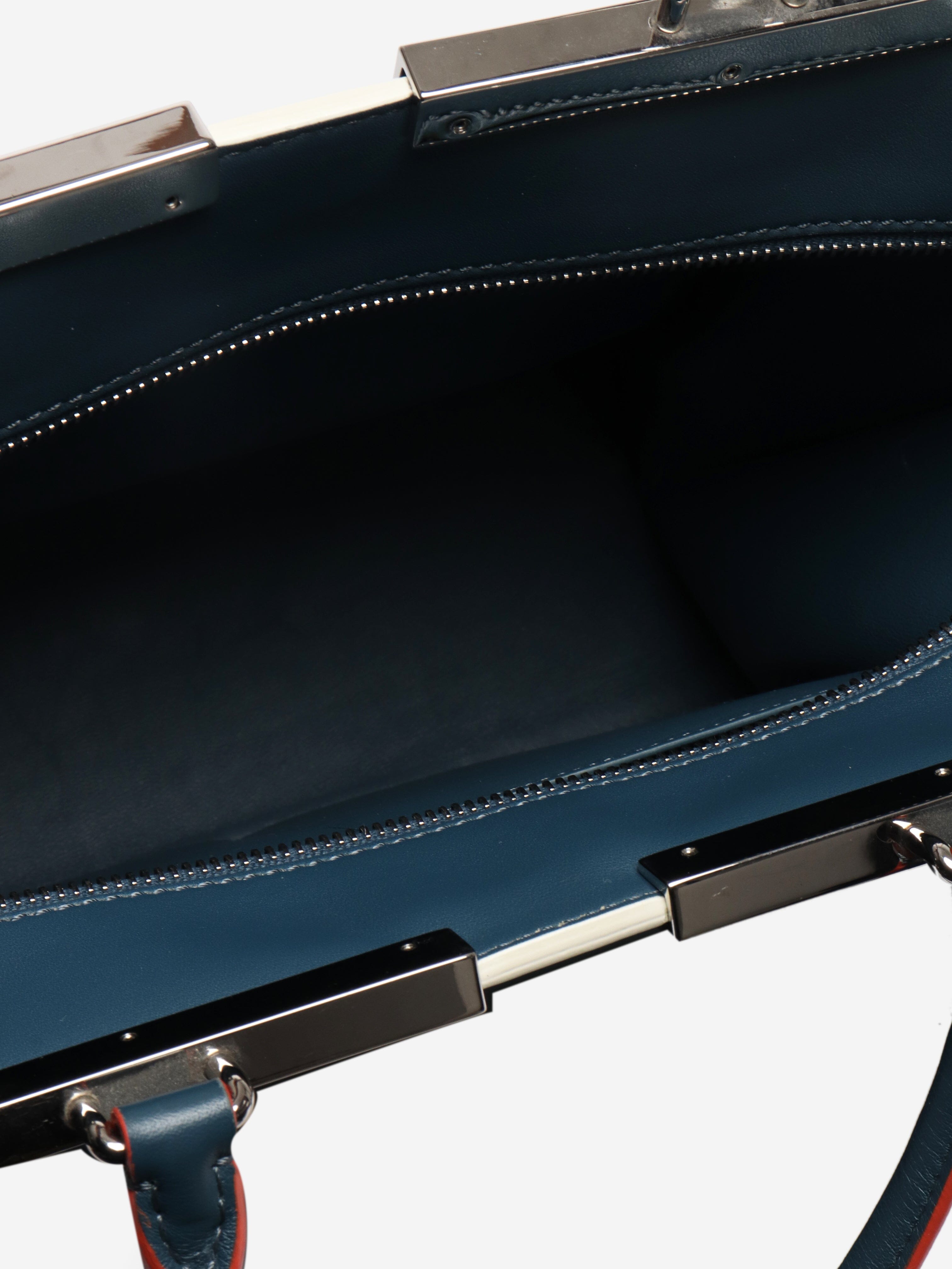 Blue 3Jours leather 2way bag Shoulder bags Fendi 