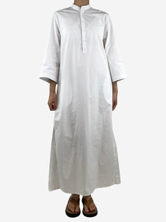 Matteau White midi shirt dress - size UK 6 Dresses Matteau 