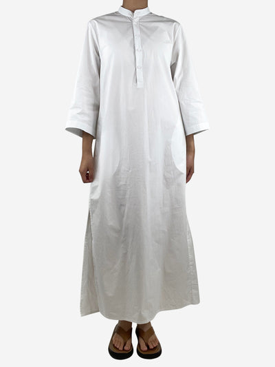 Matteau White midi shirt dress - size UK 6 Dresses Matteau 