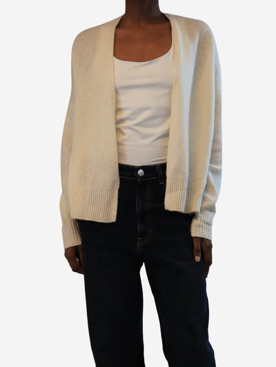 Cream cashmere cardigan - size S Knitwear 360 Cashmere 