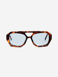 Vehla Brown River tortoise shell sunglasses