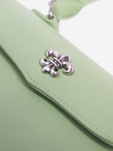 Chrome Hearts Light green Doc Adams top handle bag