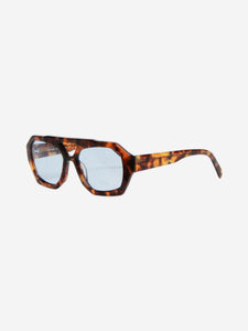 Vehla Brown River tortoise shell sunglasses