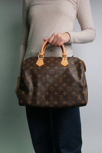 Louis Vuitton Brown vintage 1997 Monogram Speedy 30 bag