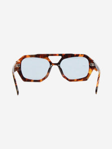 Vehla Brown River tortoise shell sunglasses