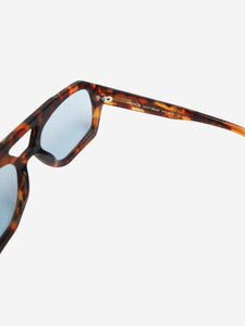 Vehla Brown River tortoise shell sunglasses