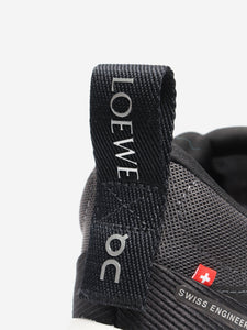 Loewe x On Running Black Cloudtilt running shoes - size EU 37