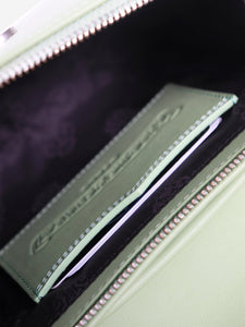Chrome Hearts Light green Doc Adams top handle bag