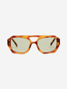 Vehla Brown River tortoise shell sunglasses