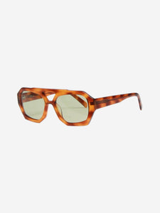 Vehla Brown River tortoise shell sunglasses