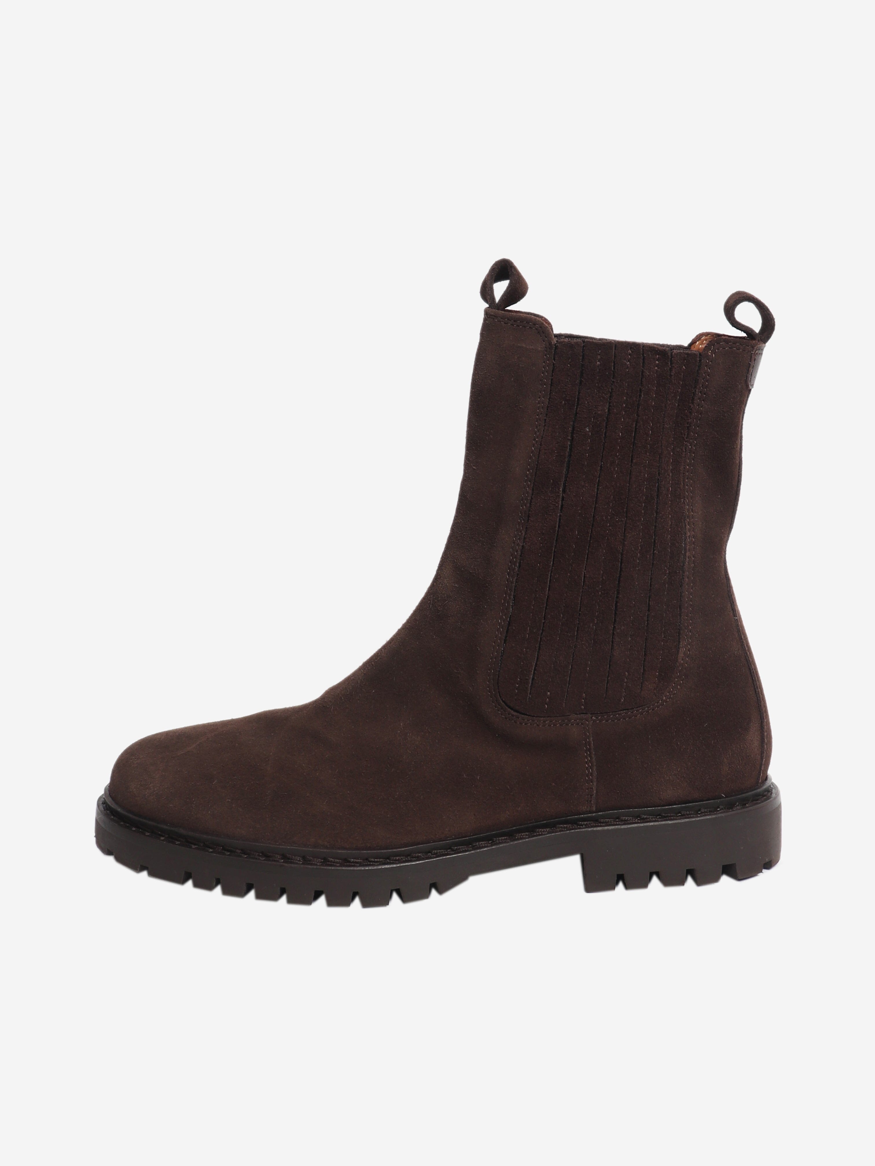 Brown suede ankle boots - size EU 38 Boots Anthology 