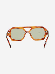 Vehla Brown River tortoise shell sunglasses