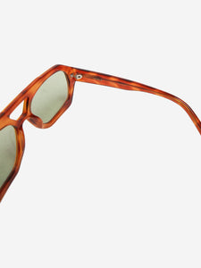 Vehla Brown River tortoise shell sunglasses