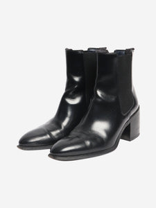 Celine Black Chelsea boots - size EU 38