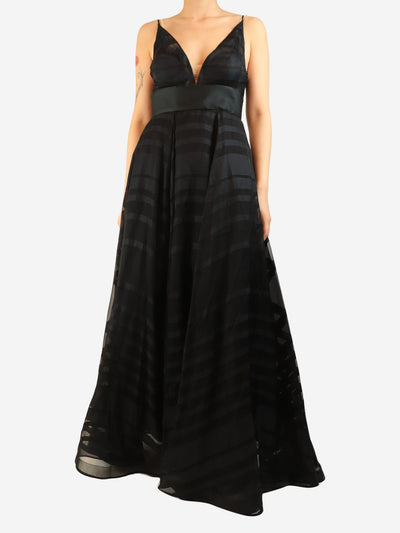 Black evening gown - size UK 12 Dresses LaMania 