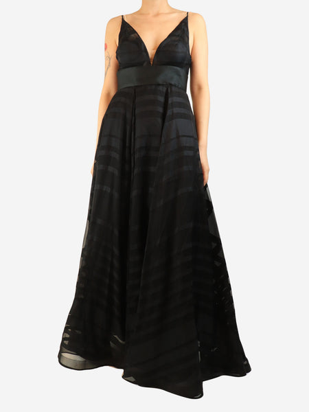 Black evening gown - size UK 12 product image