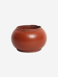 Tan SS12 leather ring cuff Bracelets Celine 