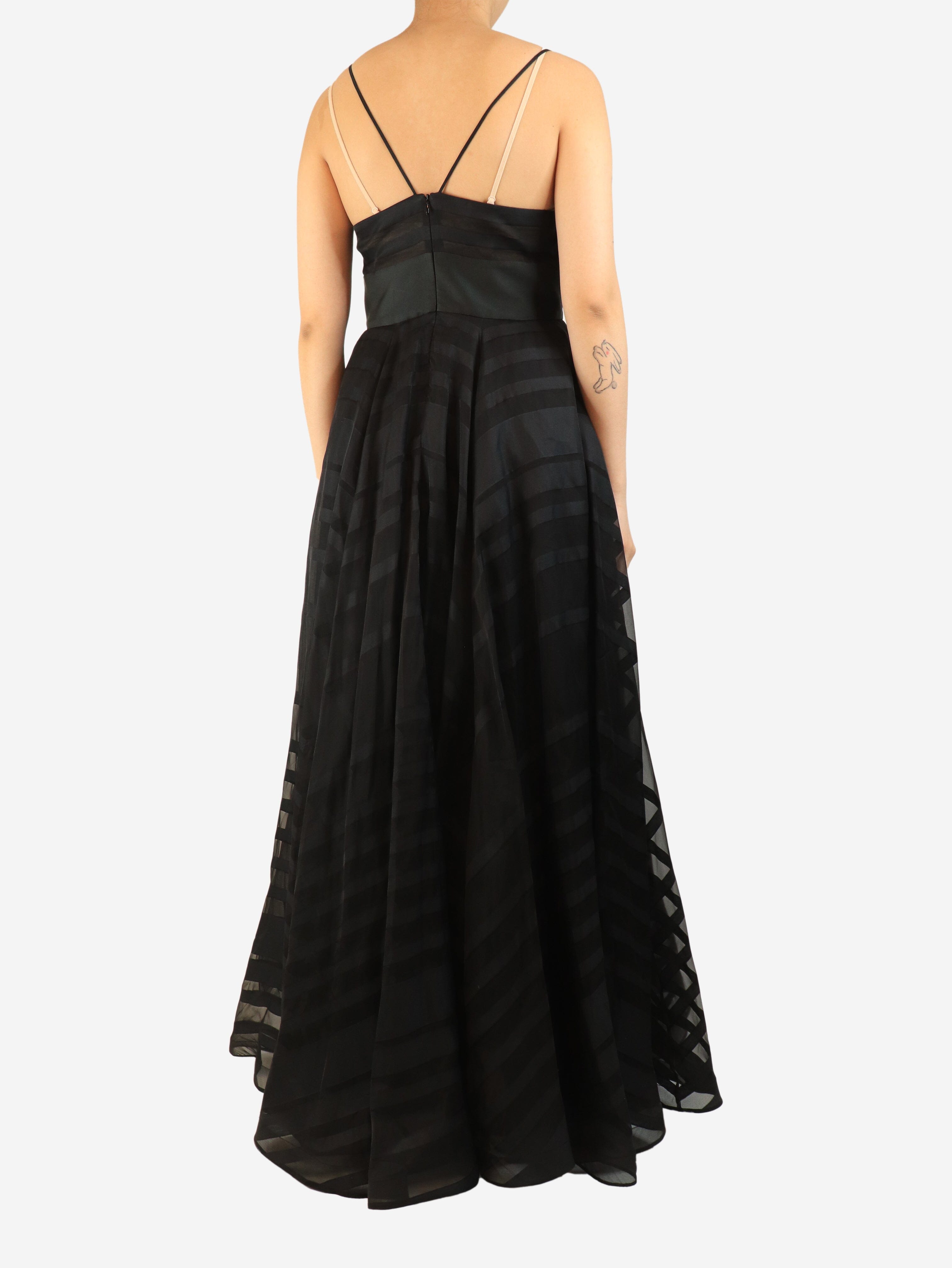 Black evening gown - size UK 12 Dresses LaMania 