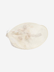 Cream fascinator Hats Jane Taylor 