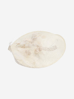 Cream fascinator Hats Jane Taylor 
