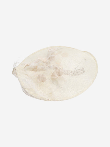 Cream fascinator product image