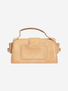 Jacquemus Brown Bambino mini flap bag