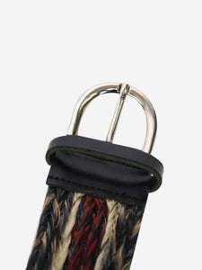 Isabel Marant Black woven belt