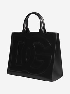 Dolce & Gabbana Black DG leather tote