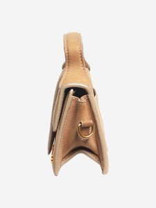Jacquemus Brown Bambino mini flap bag