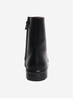 Black leather ankle boots - size EU 38.5 (UK 5.5) Boots The Row 