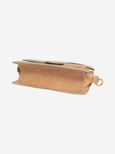 Jacquemus Brown Bambino mini flap bag