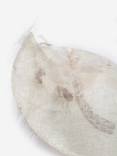 Cream fascinator Hats Jane Taylor 
