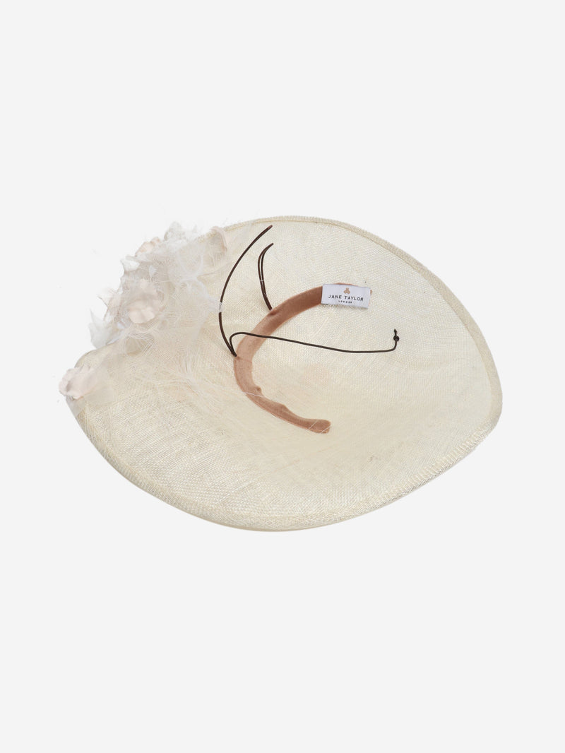Cream fascinator Hats Jane Taylor 