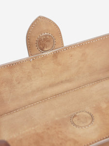 Jacquemus Brown Bambino mini flap bag
