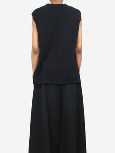 James Perse Black sleeveless jumper - size XS