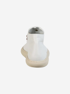 Fausto Santini White leather lace-up shoes - size EU 39