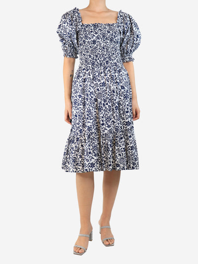 Blue shirred midi dress - size S Dresses Polo Ralph Lauren 