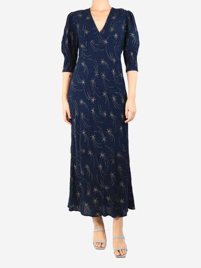 Blue shooting star print dress - size S Dresses Rixo 