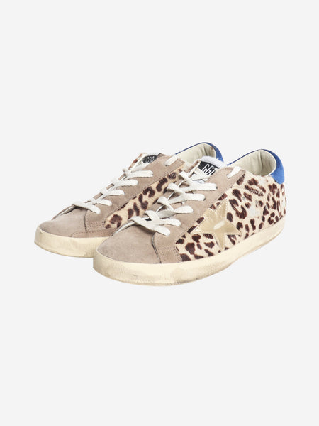 Neutral pony hair Super-star trainers - size EU 38 alternate image