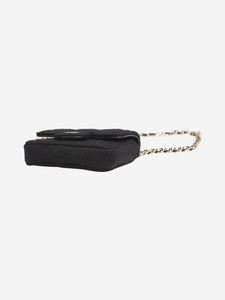 Chanel Black 2020 micro Classic Single Flap bag