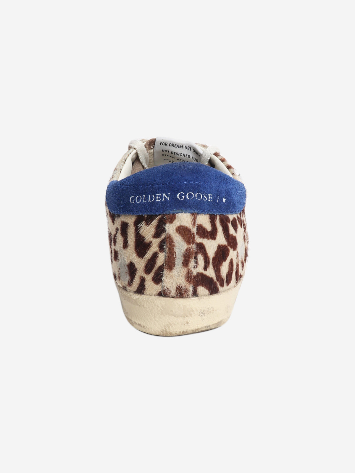 Neutral pony hair Super-star trainers - size EU 38 Trainers Golden Goose 